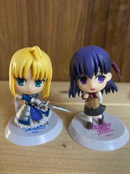 Fate ちびきゅんキャラ セイバー 桜