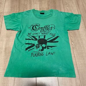 コンフリクト Conflict バンドT ハードコアパンク Tシャツ ロックT UKロック