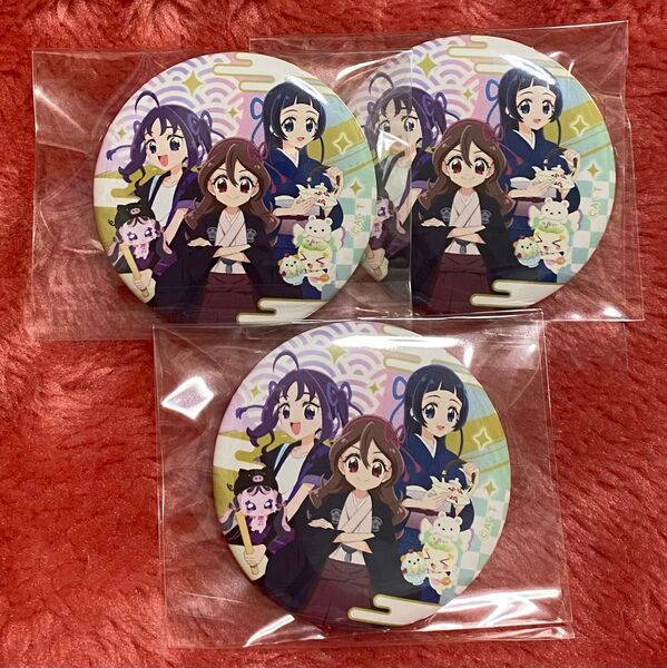 キミとアイドルプリキュア♪ キミプリ 缶バッジ オプシアミスミ 鹿児島 集合 咲良うた 蒼風なな 紫雨こころ プリルン メロロン