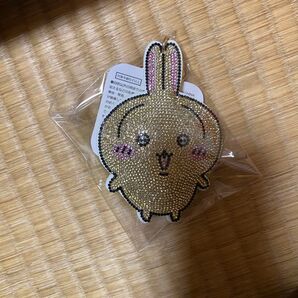 ラインストーンキーホルダー うさぎ ちいかわ