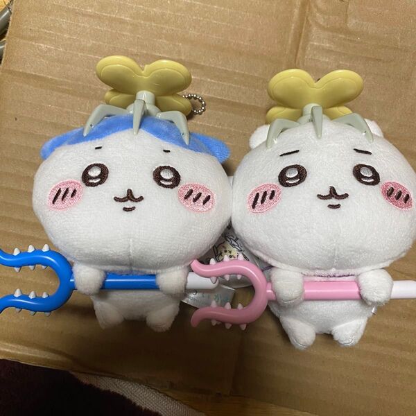 ちいかわ 討伐マスコット ぬいぐるみ ハチワレ キーホルダー