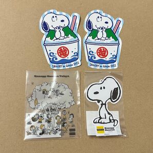 ステッカー スヌーピーミュージアム 三越 銀座 シール