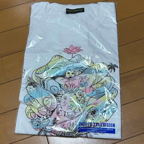 24時間テレビ Tシャツ 嵐 ホワイト LLサイズ 白 大野智 チャリTシャツ グッズ