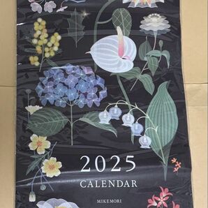 MIKEMORI FLOWER ILLUSTRATION カレンダー 2025
