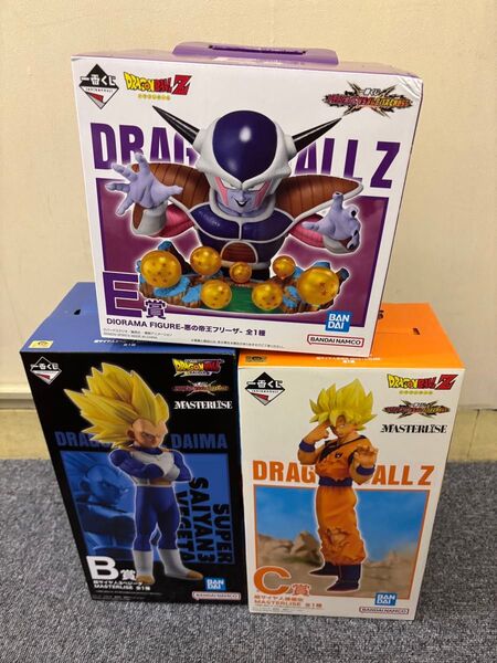 一番くじ ドラゴンボール VSオムニバスCROSS B賞 C賞 E賞 フィギュア3体セット
