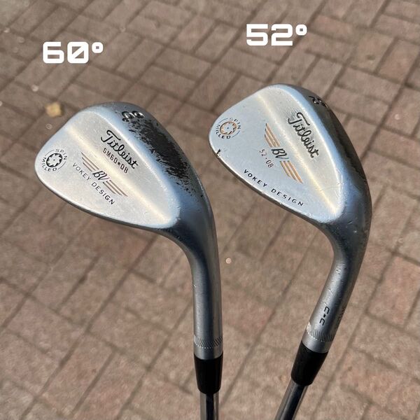 タイトリスト ボーケイデザイン SM ウェッジ 60° 52° 2本セット