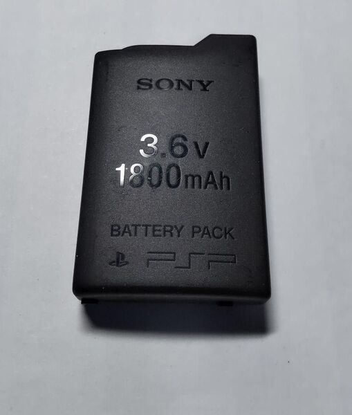 比較的美品 バッテリー SONY製 PSP-110 膨張なし PSP1000用