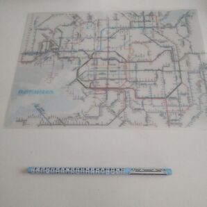 2015年 西日本路線図 下敷き非売品 JR西日本鉛筆
