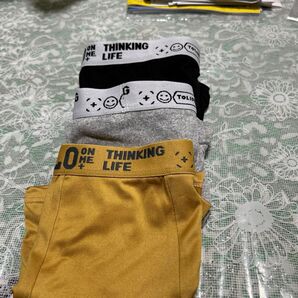 THINKING LIFE ボクサーパンツ 3枚セット