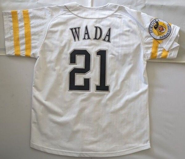 福岡ソフトバンクホークス 和田毅 21 WADA レプリカユニフォーム Mサイズ Majestic