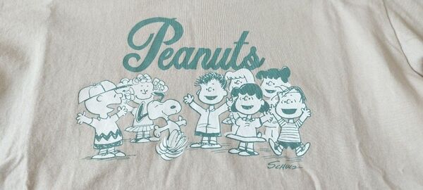ユニクロ UT ピーナッツ コラボTシャツ ベージュ Mサイズ