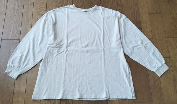 トップス ロンT カットソー 長袖 フリーサイズ