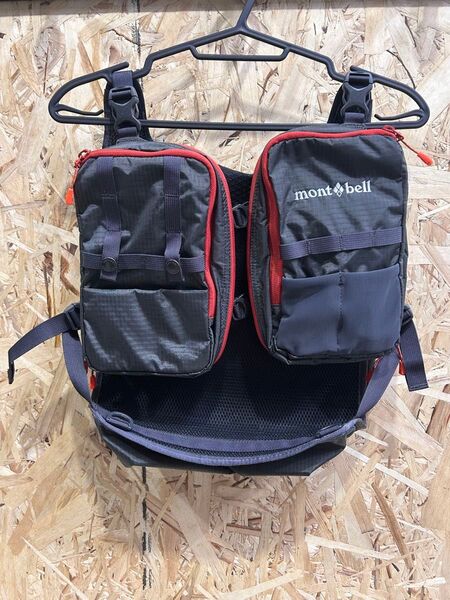 モンベル チェストタックルパック 美品 アングラーベスト