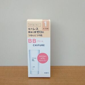 未使用 CHIFURE ちふれ BBクリーム 1 オークル系 中間的な明るさ 無香料 30g