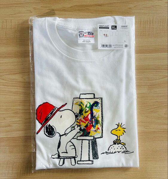 完売品!【XLサイズ】松山智一×PEANUTS Tシャツ