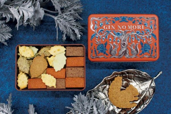銀の森 グランスタ東京限定缶 クッキー GINNOMORI
