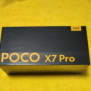 POCO X7 Pro イエロー