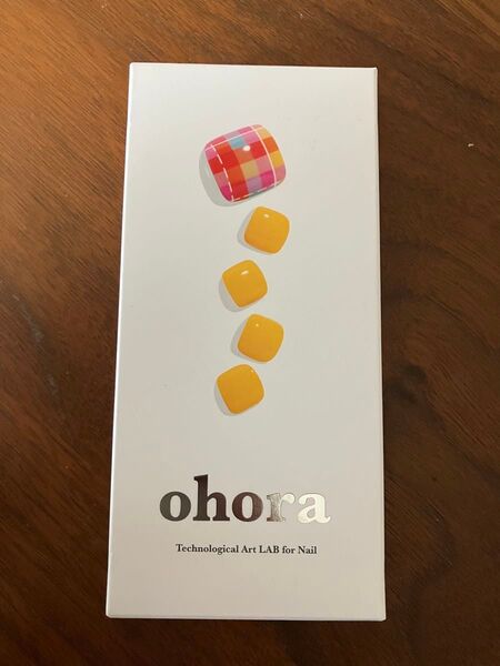 ohoraセミキュアジェルネイルシート2枚