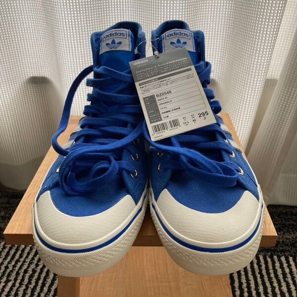 adidas NIZZA HI スニーカー ブルー 29.5cm