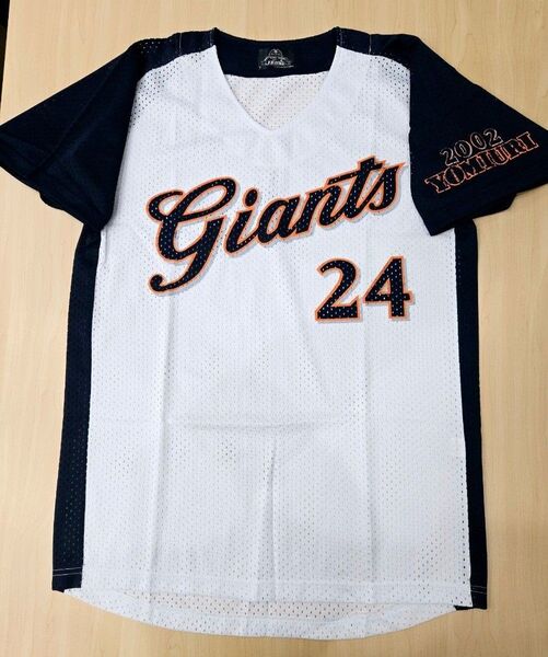 読売ジャイアンツ 高橋由伸 ヘンリーネックユニフォームTシャツ