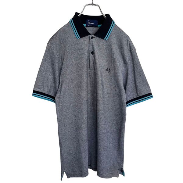 FRED PERRY フレッドペリー 鹿の子 半袖 ポロシャツ