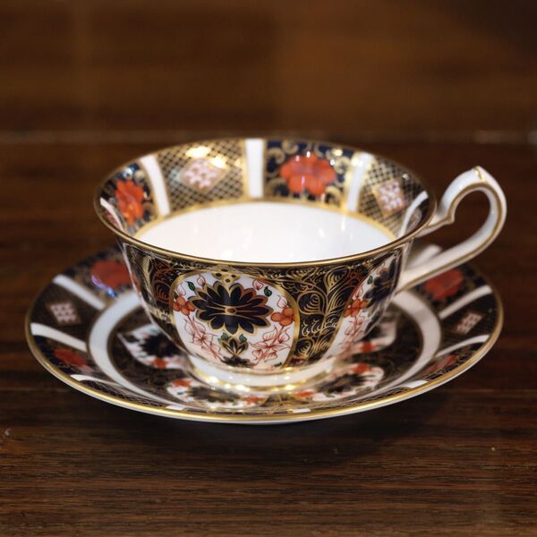 ROYAL CROWN DERBY オールドイマリ 1128 カップ&ソーサー