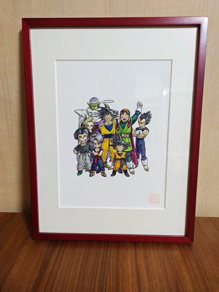 ドラゴンボール 完全版コミックス 29 複製原画 鳥山明 落款印入り