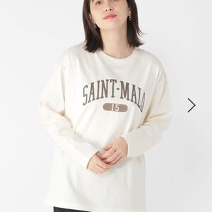 スタディオクリップ ロングTシャツ 長袖 トップス フリーサイズ 長袖Tシャツ