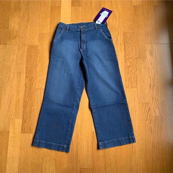新品 ワイドデニムパンツ レディース 67 ジーンズ イオン トップバリュ