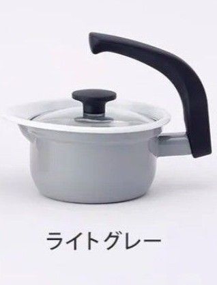 えーなポット 1.4L IH対応 ホーロー 片手鍋 ガラス蓋 富士ホーロー EP-1.4L 琺瑯 ミルクパン