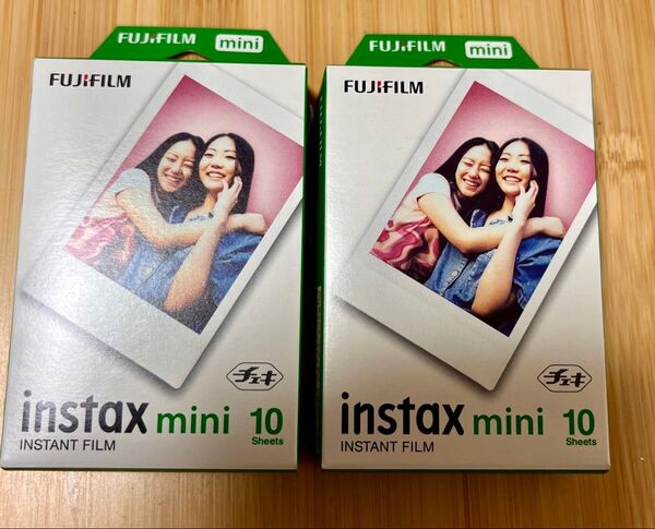 【10枚入り2個セット】チェキフィルム FUJIFILM INSTAX instax mini 専用フィルム 新品