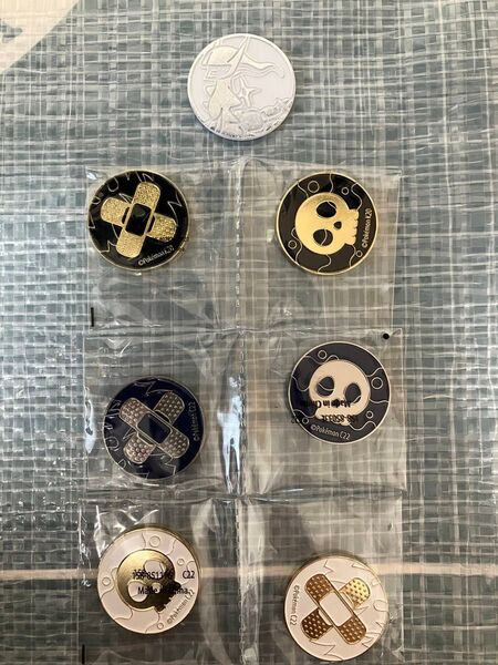 ポケモンカード 海外金属マーカー どく やけど 海外コイン アルセウス