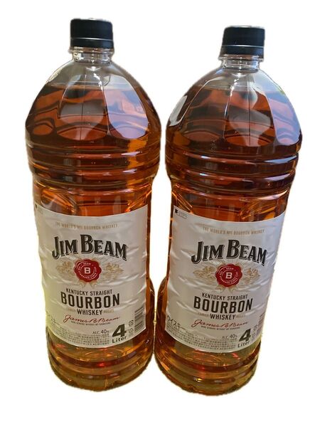 ジムビーム ホワイト 4000mlペットボトル 1ケース(4本)
