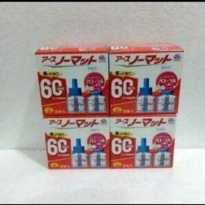 アースノーマット 取り替えボトル フローラルの香り60日 4箱セット