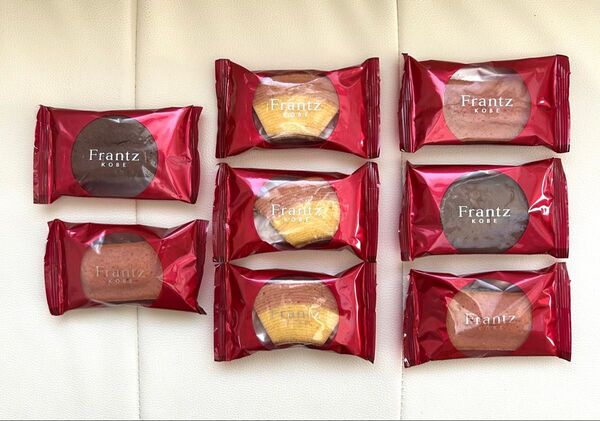 神戸フランツ Frantz KOBE 焼菓子セット 〈バウムクーヘン苺ミルク・フィナンシェショコラ・フィナンシェ苺〉8個