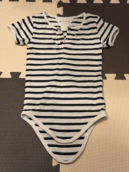 TOMMY HILFIGER 半袖ロンパース 90cm トミー ベビー服