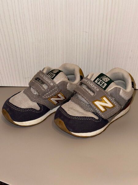 New Balance 996 グレー/ネイビー ニューバランス 12.5cm スニーカー