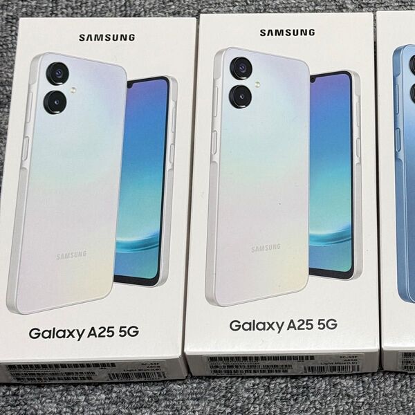 2台セット 新品未使用 Galaxy A25 5G SC-53F SIMフリー ドコモ 残債なし ライトブルー