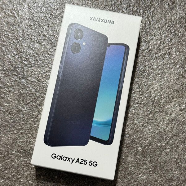 新品未開封 Galaxy A25 5G SC-53F SIMフリー メモリー4GB ストレージ64GB ブラック ドコモ