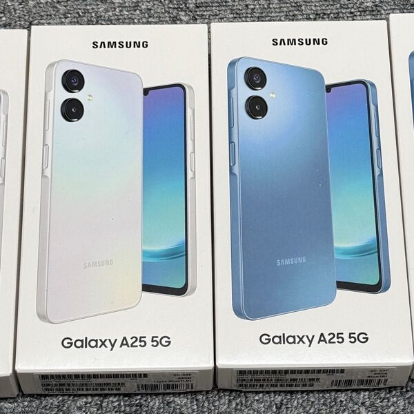 2台セット 新品未開封 Galaxy A25 5G SC-53F SIMフリー メモリー4GB ストレージ64GB ドコモ