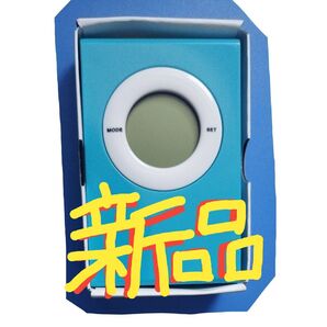 ☆i pad nano風 クロック☆⇒完全未使用新品!! 水色 クリップ・タイプ\(^o^)/