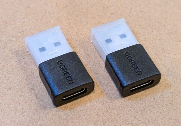 新品 UGREEN USB 3.1 Type-C Type-A 変換アダプター 2個 個数変更可