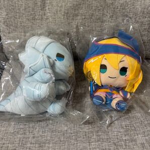 遊戯王 新品未開封 もちどる ブラック・マジシャン・ガール青眼の白龍セット【@Loppi・HMV限定】 ぬいぐるみ