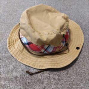 サファリハット 頭囲52センチ こども用 帽子