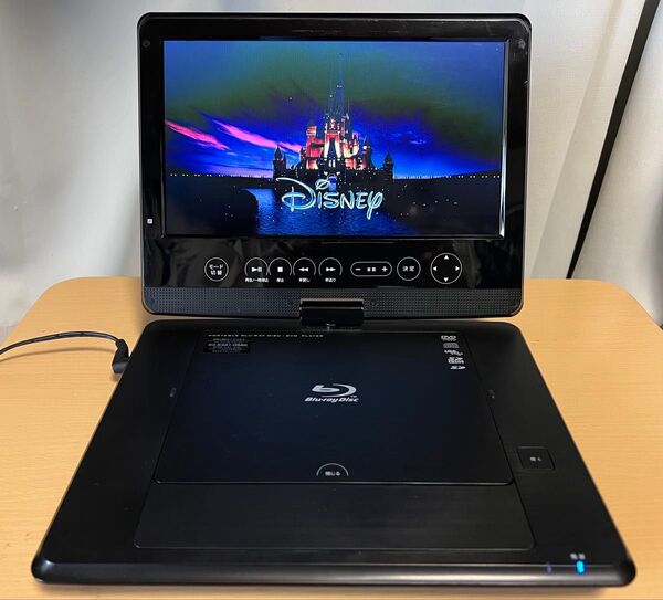 ポータブルブルーレイディスクプレーヤー 10DCB1PBD GH-PBD10C-BK
