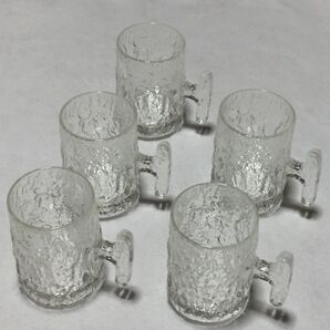 未使用長期保管品 ジョッキ 5個セット グラス ガラス