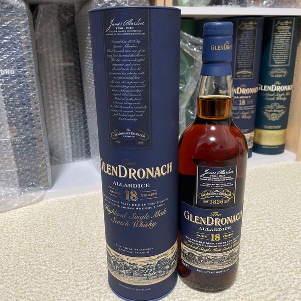 グレンドロナック 18年 ビリーウォーカー 希少2018年ボトリング GLENDRONACH