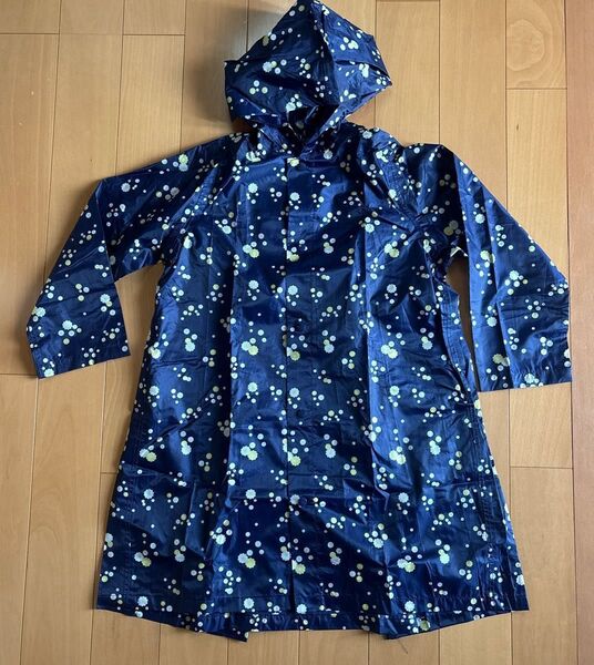 レインコート ガールズ 120 レインウェア カッパ 雨具 女の子 キッズ リュック・ランドセル対応