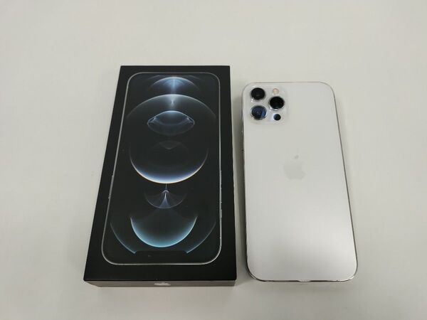 iPhone12pro max 256gb シルバー SIMフリー バッテリー86%