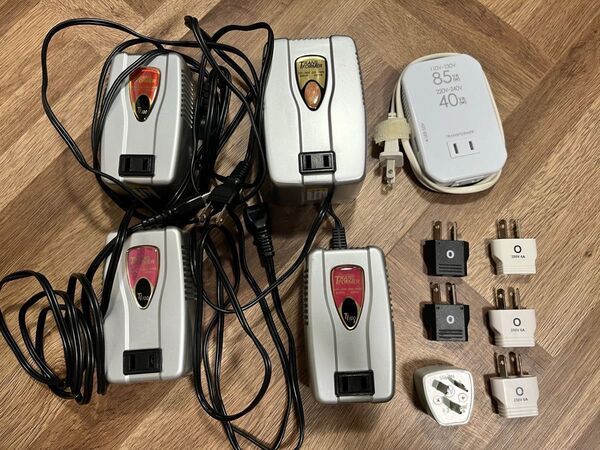 Kashimura カシムラ 海外用変圧器セット TI-100 TI-111 TI-200 ダウントランス